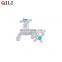 cheap price plastic double handle bathroom faucet