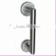 custom stainless steel door pull rubber cabinet shell knob and handle
