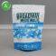 Custom printed 1g 3.5g 7g hemp flower CBD herb zip lock mylar pouch packaging child proof resistant bag