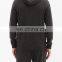Custom men 100% cashmere hoodie sweater with zipper