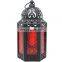 Hotsales Moroccan Style lanterns Moroccan Candle Lantern Holder with Colorful Glass In Home Decor Or Outdoor