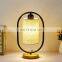 Nordic Style Table Lamp Bedroom Bedside Desk Lamp Chinese Retro Fabric Night Light