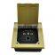 Network Vga Rj45 Universal Electric Audio Cable Video Floor Boxes With Socket Outlet