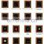 Type 86 UK/EU Standard 1 Gang 1/2 Way Wall Push Button Light Switch Thick Solid Wood Panel Socket and Switches Electrical 16A