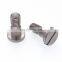 flat slotted half partial thread screws