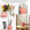beautiful nordic style wide mouth pastel pink sea shells seashell shape ceramic porcelain flower vases for home decor