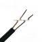 Drop Wire Telephone Cable PVC Jacket 2 Core Connecting Outdoor Cable