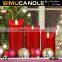 led candles in candles with USA and EU patent blow christmas with Dancing Flame