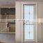 New design china aluminum toilet bathroom kitchen aluminium glass swing door