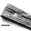 Fitness Quality Silicon High Elastic OEM Athletic Woman Yoga Run Man Logo Custom Headband Sport
