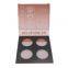 Custom Printed White Makeup Palette Paperboard Packaging Empty Magnetic Eye Makeup Cardboard Packaging Box