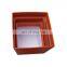 157gsm art paper recycled cube halloween empty orange nested gift box paper packing special design cardboard custom boxes