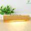 New design bamboo night light modern 3d led energy saving light bulb led table lamp for bedroom