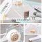 Classic Modern Design Clear Acrylic Gold Adhesive Tape Paper Cutter Tape Dispenser for Office