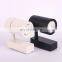 Showroom track lights 20w 30w 40w 2 wires model 360 degree adjustable led track lights COB gu10 track light