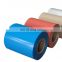 China factory color coated red blue green black colour pre-painted galvanized ppgi steel coil price