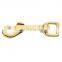 JRSGS Heavy Duty Bolt Snap Double Ended Locking Key Solid brass Hardware S0253