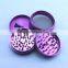China wholesale 4 piece 2.5inch tobacco herb grinder dry herb grinder