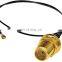 Male 90 degrees right angle to sma for rg174 cable connector sma rf connectors plug sma