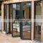 Windproof and decorative aluminum alloy folding doors in the home
