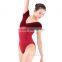 Girls Two Tone Velvet Leotard, Girl Leotard, Training Dancewear