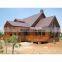Luxury light steel keel structure wooden tiny camping house for Europe