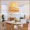New Design Rattan Woven Pendant Lamp Decorative Ceiling Lights Dining Room Lampshade decor high quality