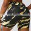 Custom Athletic Shorts Workout Biker Shorts Gym Fitness Short Leggings Butt Lift High Waist Seamless Print Yoga Shorts Women
