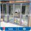 grey powder coated aluminium bi folding windows and doors