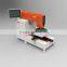 Mini metal Fiber laser cutting machine for cuff links, bracelets, necklaces, name rings