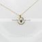 Fashion Jewellery Hot Sales Gold Plated Yiwu Brass Chain Pendant Necklace