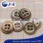 J&C Brown MOP shell buttons,pearl shell buttons for fashion shirt.BR097, BR098