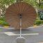 24 bone center column garden umbrella 24k outdoor leisure sun umbrella parasol scenic area with large umbrella