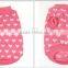fashion heart logo small size pet dog sweater