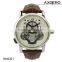 Genuine Leather Watch, Japan Movt Quartz Wrist Watch ,custom Oem Watches