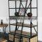 Antique Carved Bookcase with Cabinet Base Bookcase with Ladder                        
                                                Quality Choice