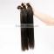 Natural color straight african human hair extensions human hair weave vendors sew in human hair extensions blonde