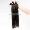 Natural color straight african human hair extensions human hair weave vendors sew in human hair extensions blonde