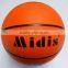 Factory Top Quality Professional Sports Rubber Basketball Size 7 for Promotion