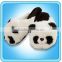 plush house slipper/ Plush panda animal slipper/ plush indoor slipper