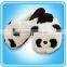 plush house slipper/ Plush panda animal slipper/ plush indoor slipper