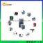 China cheapest wholesale price of Off-grid 100W solar electricity generating system for home with lowest shipping cost