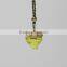 2014 new design mini 5ml hanging car perfume bottle