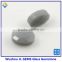 Imitation Milky Colors Oval Double Facet Cut Glass Beads with Made In China