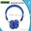 Cheap Bluetooth headphone with LED light FM radio and TF card play MP3 wireless headphone multi-function wireless headset