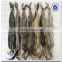 Gray human hair wholesale 100% unprocessed virgin hair hot selling