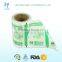 Custom printed high quality plastic film roll for auomatic machine