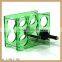 GH-W06 red and green 6 bottels acrylic rack,round wine rack