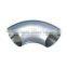 Hygienic Stainless Steel Elbow 304 316 306L Pipe Fittings