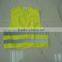 Road safety 100%polyester green reflective running vest
